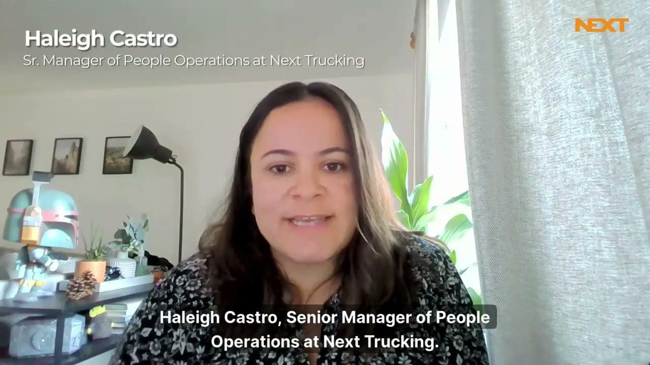 Haleigh Castro — NEXT Trucking